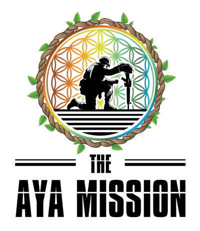 The Aya Mission logo